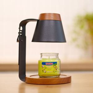 새콤달콤 하리보 향초 캔들 소 85g 높이조절 아르볼 우드 캔들워머 세트