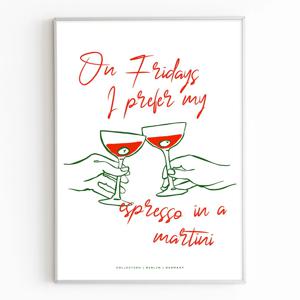 2+1 감성 소품 일러스트 그림 인테리어 포스터 - On fridays