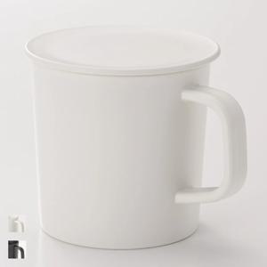 폴리프로필렌 뚜껑이 있는 머그컵 270ml
