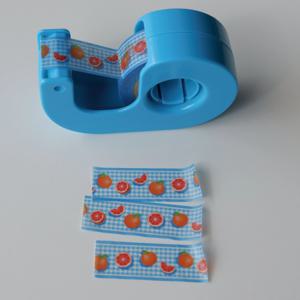 Blue Checkerboard Grapefruit 마스킹 테이프