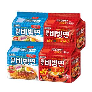 비빔면 10개입 + 비빔면 매운맛 10개입 (총 20개)