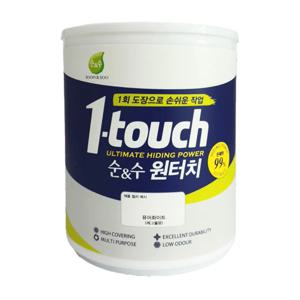 노루 원터치 친환경 가구 벽지 셀프 인테리어 페인트 친환경 내부페인트 1L