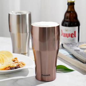 스텐 콜드컵 이중 스텐컵 보온보냉 맥주컵 ATB-440 440ml