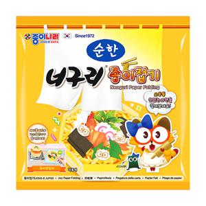 너구리 종이접기 세트 색종이 미술놀이 재료