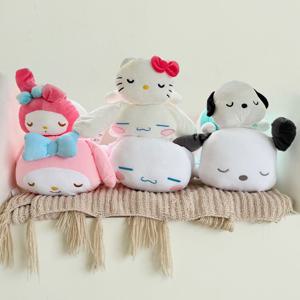 산리오 잠자는 쿠션 인형 시나모롤 키티 헬로키티 포차코 마이멜로디 L
