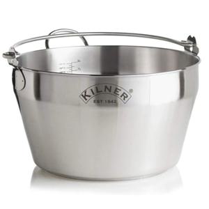 KILNER 킬너 잼팟 8L 스텐레스 스틸 마슬린 팬 잼포트 스텐 잼냄비 잼팬 8005