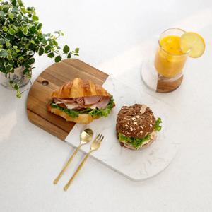 품격있는 주방 우드 플레이트 도마 S/L
