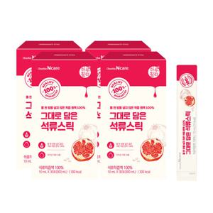 그대로담은 석류스틱(10ml x 30포) x 4Box