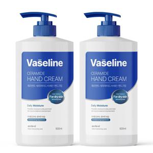 1+1 바세린 핸드크림 500ML 핸드로션 대용량 고보습 향좋은 퍼퓸
