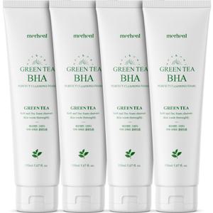 그린티 바하 폼클렌징 150ml 4개 약알칼리 버블 세안제 클렌저 폼클렌저 노폐물