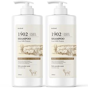 1+1 산양유 단백질 샴푸 2000ml 대용량 약산성 청소년 사춘기 미용실 정수리냄새