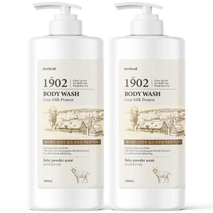 1+1 산양유 단백질 바디워시 2000ml 대용량 약산성 향기좋은 바디클렌져 바디샤워