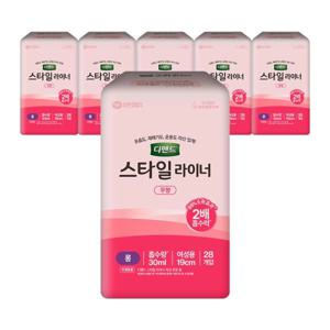 스타일 라이너 여성 무향 롱 28px5팩