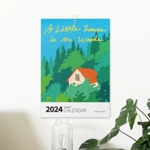 2024년 박유나 A 아트 벽걸이 캘린더 달력 타공형