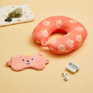 시럽베어 메모리폼 목베개&안대 SET