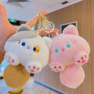 플러시 고양이 인형 키링세트