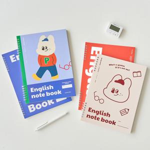 스프링 좁은칸 영어노트