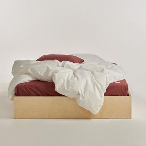 Cream White Ripple Duvet Cover