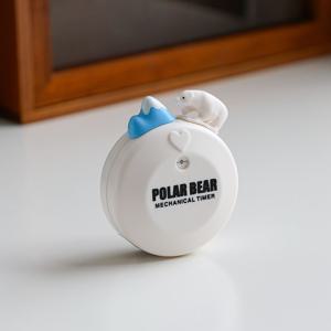 북극곰 자석 다이얼 수동 주방 쿠킹 타이머