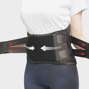 닥터체크 이중견인 자석찜질 허리벨트 허리보호대 허리복대 허리지지대 허리밴드 0932