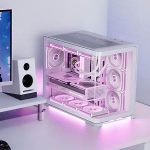 앰비언트 간접조명 컴퓨터 케이스 UD50C 루시드 PC케이스