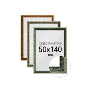 벽걸이 포스터 보석십자수 액자 프레임 앤틱 50x140cm