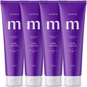볼륨업 리페어 컬크림 헤어 에센스 150ml x 4개 헤어오일 미용실 컬링 에센스 파마
