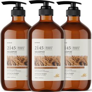 1+1+1 맥주효모 바이오틴 탈모증상완화 샴푸 1000ml 약산성 대용량 지성 건성 두