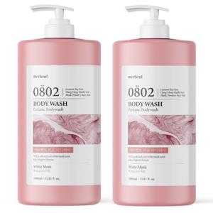 1+1 퍼퓸 대용량 바디워시 1000ml 약산성 남자 여자 향좋은 바디클렌져 샤워젤