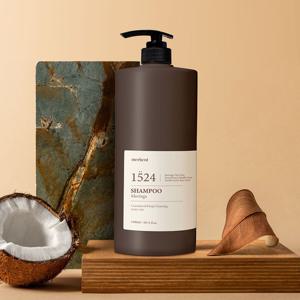 코코넛오일 딥클렌징 대용량 샴푸 1500ml x 1개 약산성 퍼퓸 두피 미용실 향기좋은