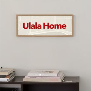홈카페포스터 빈티지 카페인테리어 가로 긴액자 Ullala