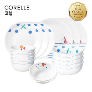 더블루 원형 4인 16P 홈세트
