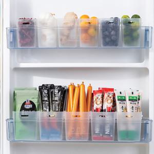 2P세트(소형/대형 2size) 냉장고 정리 트레이 도어포켓 수납함 정리함 보관함 용기