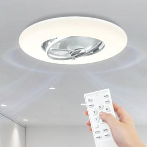 LED 에어온 천장 선풍기 색변환 방등 거실등 멀티 회전팬 BLDC모터 저소음