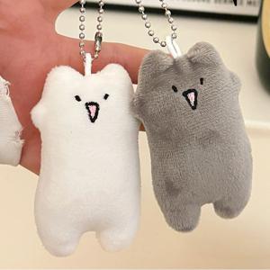 쿠리사 새끼고양이 백팩 키링 봉제 커플 우정 인형