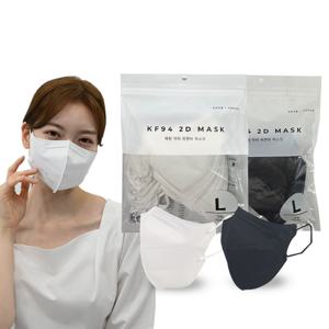 혜원 닥터 피앤비 새부리형 KF94 마스크 대형 블랙 100매