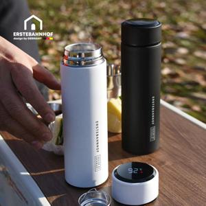 캠핑 직장인 온도 표시 분유 보온 보냉 텀블러 500ml