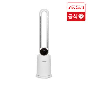 리모컨 무드등 저소음 써큘레이터형 가정용 날개없는 선풍기 SIF-TW12KP