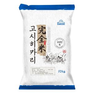 씻어나온 특등급 완전미 고시히카리 쌀 10kg