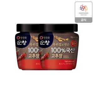 순창 100%국산고추장 1kg(PET) * 2개