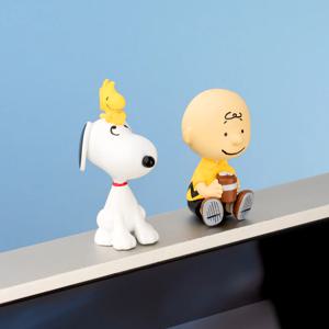 스누피 찰리브라운 모니터 피규어 차량용 미니 데스크장식