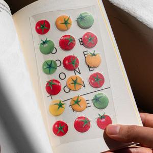 LESS LOVE LABS - CHERRY TOMATO (씰스티커)
