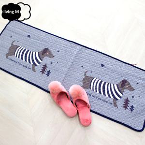 헤링본 퀼팅 롱매트 닥스훈트/주방/욕실/발매트