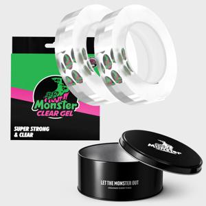 몬스터 클리어겔 깔끔보관 세트(클리어겔 3m 2개 + 틴케이스)