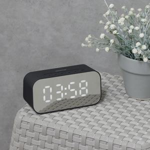 본사직영 심플 알람시계 멀티 블루투스 미러 스피커 I FM라디오 MP3 LED조명