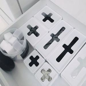화이트 일본 비닐봉지 정리함 주방 서랍 비닐봉투 보관함