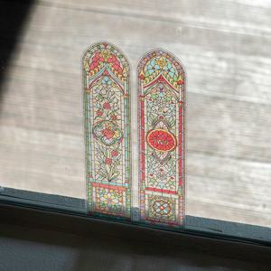 PEACE & SUPERNATURAL - STAINED GLASS (씰스티커)