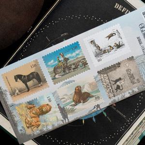 OLDMAN'S DRAWER - ANIMAL COLLECTION (우표 스티커)