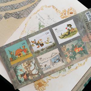 OLDMAN'S DRAWER - FAIRY TALE COLLECTION (우표 스티커)