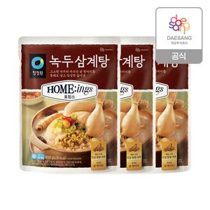 호밍스 녹두삼계탕 900g(냉동) * 3개